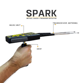 جهاز سبارك يكشف الذهب والفضة والبرونز والكهوف